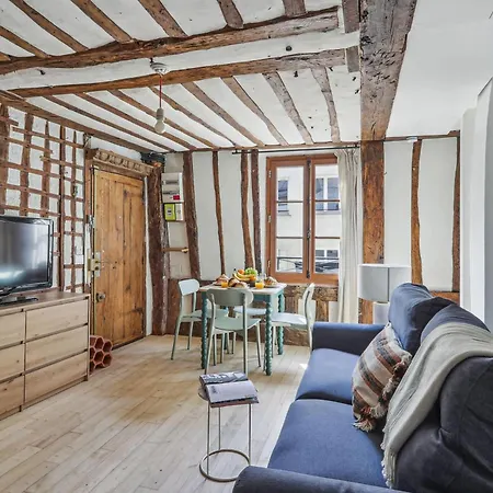 Serenty - Chic 1br Steps From The Louvre & Palais Royal & Opera *