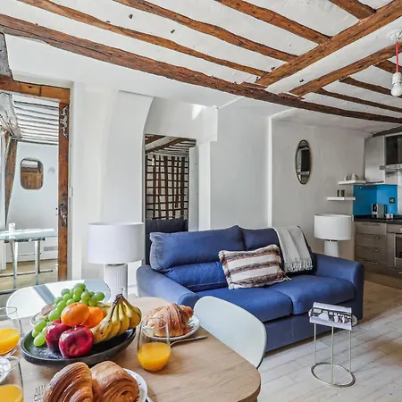 Serenty - Chic 1br Steps From The Louvre&palais Royal&opéra Appartamento
