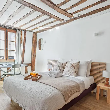 Serenty - Chic 1br Steps From The Louvre&palais Royal&opéra Appartamento *