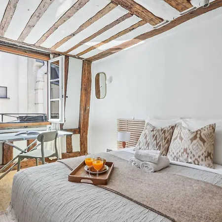 Appartamento Serenty - Chic 1br Steps From The Louvre&palais Royal&opéra *