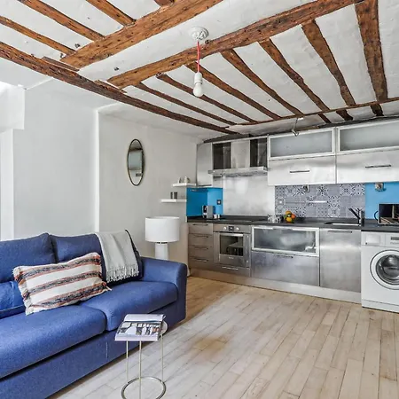 Serenty - Chic 1br Steps From The Louvre & Palais Royal & Opera