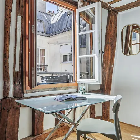 Serenty - Chic 1br Steps From The Louvre & Palais Royal & Opera Appartement *
