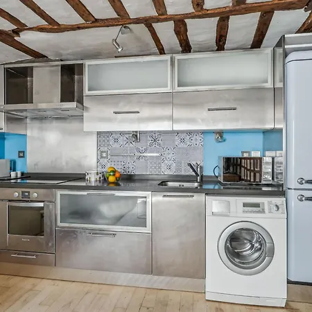 Serenty - Chic 1br Steps From The Louvre & Palais Royal & Opera Appartement