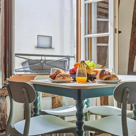 Serenty - Chic 1br Steps From The Louvre & Palais Royal & Opera Appartement *